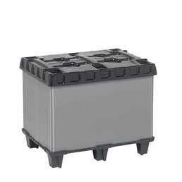 Foldable Pallet Box – 820x620x635mm – 201L – Heavy-Duty with Thick Walls