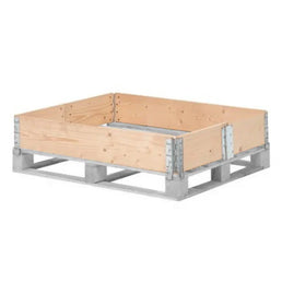 Wooden Pallet Collar – 1200x1000x200mm – New – Foldable with 6 Hinges – Kiln Dried & ISPM15 Compliant – Export Ready