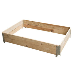 Wooden Pallet Collar – 1200x800mm – New – 2 Plank Parts per Side – Foldable with Galvanized Hinges – ISPM-15 Treated