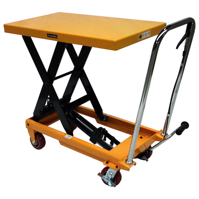 Scherenhubtisch 1120 x 500 mm – 500 kg Tragkraft, Schwerlast-Mobilplattform