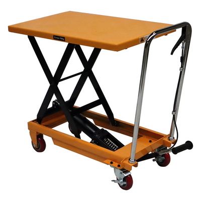 Scherenhubtisch 935x450mm – 150 kg Tragkraft, fahrbar mit Feststeller