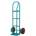 Steel P Handle Sack Truck, 250kg Capacity, Puncture Proof Wheels