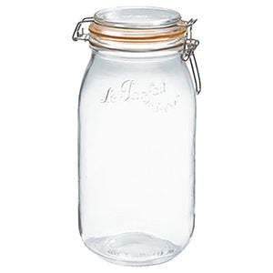 2000ml Le Parfait Bocal Glas-Einmachglas – Clip-Top-Aufbewahrungsglas | 720g