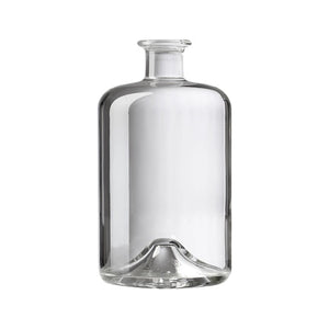 70cl Apotheker Spirituosenflasche – 700ml Vintage-Style-Glasflasche für Whisky, Gin, Rum & Tequila (White Flint | 600g)