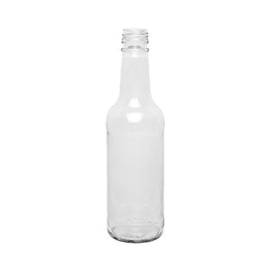 330ml Straight Neck Clear Glass Mineral Water Bottle – Pallet of 1,710