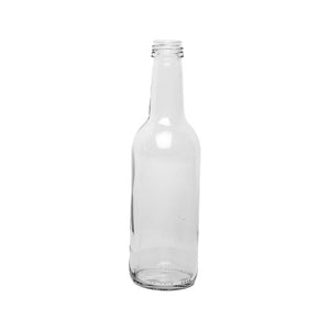 250 ml Gerade Hals Klare Glas-Mineralwasserflasche – Flintglas