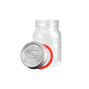 500ml Luna Glas-Aufbewahrungsglas – Dichtes Küchen- & Vorrats-Aufbewahrungsglas