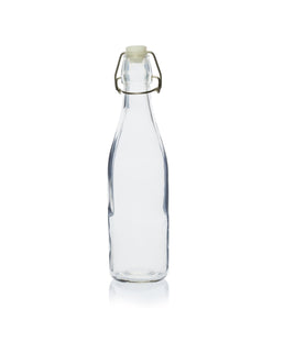 500 ml Glasflasche mit Bügelverschluss für Wasser/Saft/Limonade