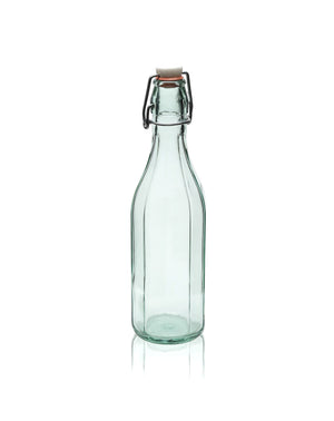 750ml Facettierte Costolata Flasche mit Swing-Stopper