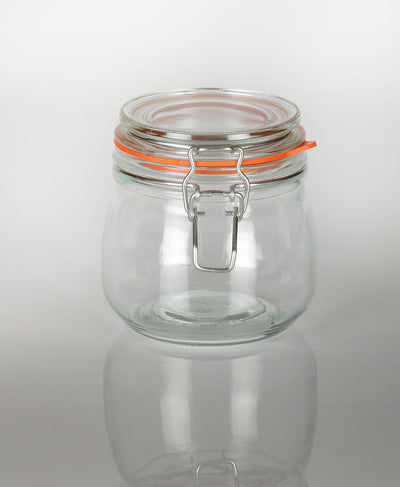 500 ml Kilnclip-Glasgefäß