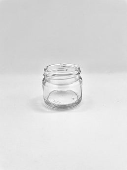 15 ml weißes Flintglas-Squat-Glas