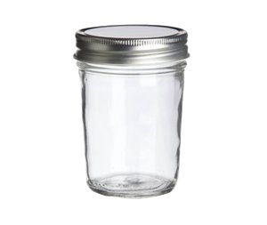 8oz konisch zulaufendes Einmachglas