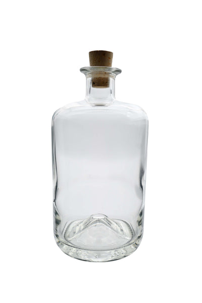 100ml Apotheker Glass Bottle with Cork Mouth
